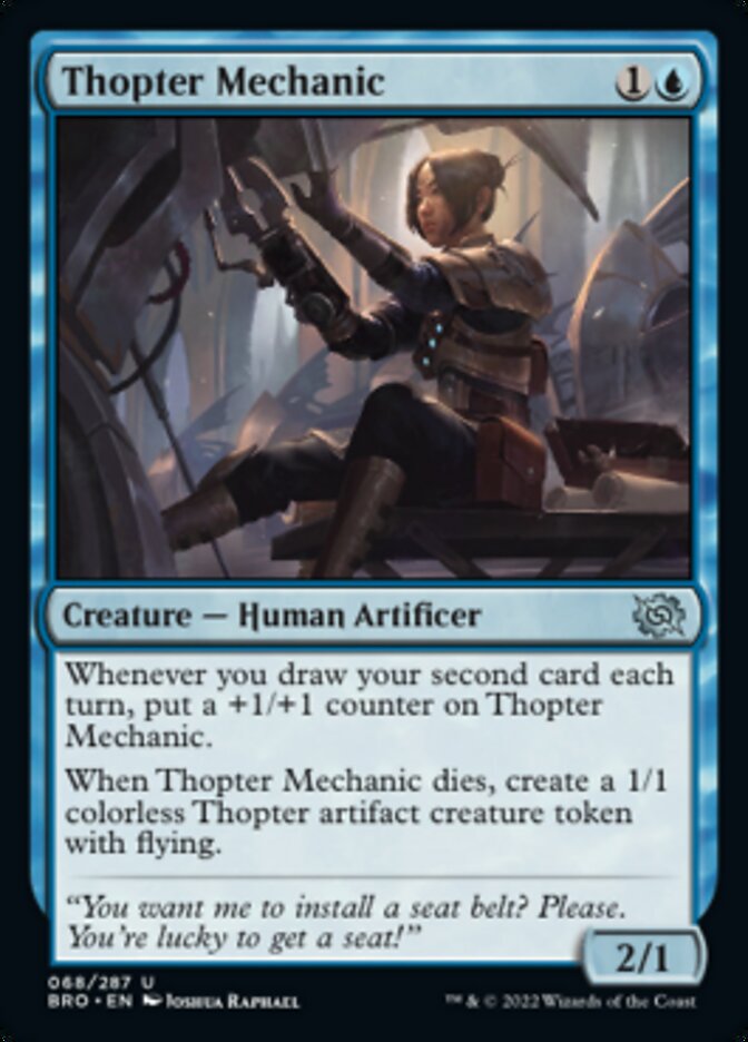 Thopter Mechanic [The Brothers' War] | Eastridge Sports Cards & Games