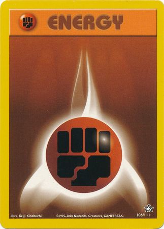 Fighting Energy (106/111) [Neo Genesis Unlimited] | Eastridge Sports Cards & Games