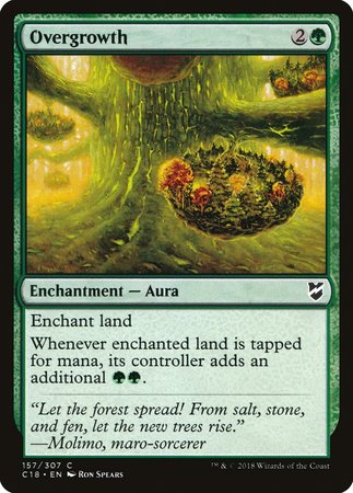 Overgrowth [Commander 2018] | Eastridge Sports Cards & Games