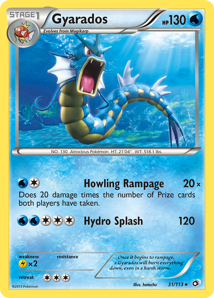 Gyarados (31/113) [Black & White: Legendary Treasures] | Eastridge Sports Cards & Games