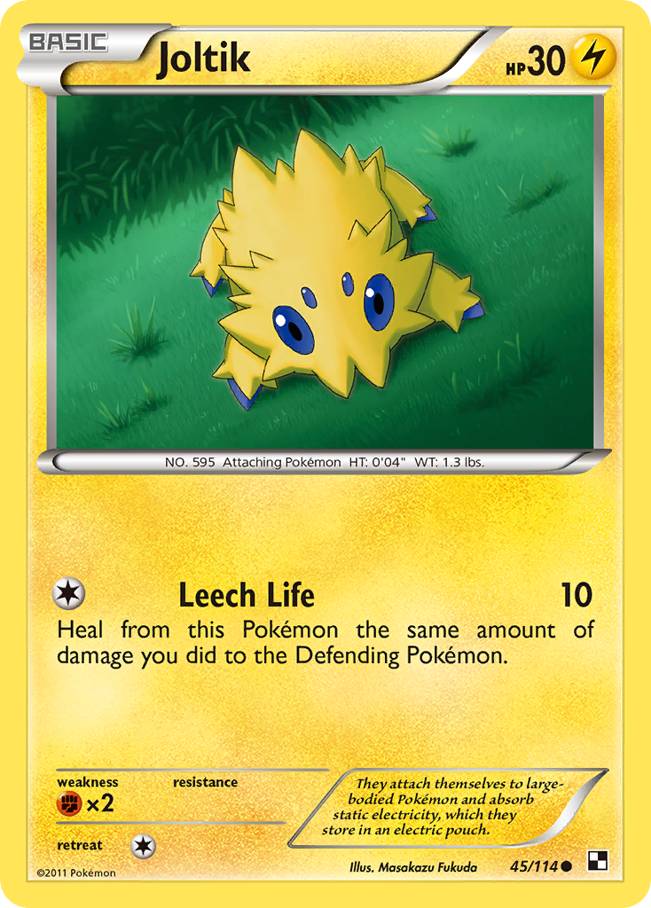 Joltik (45/114) [Black & White: Base Set] | Eastridge Sports Cards & Games