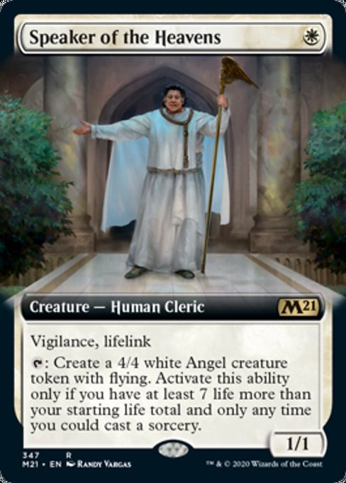 Speaker of the Heavens (Extended Art) [Core Set 2021] | Eastridge Sports Cards & Games