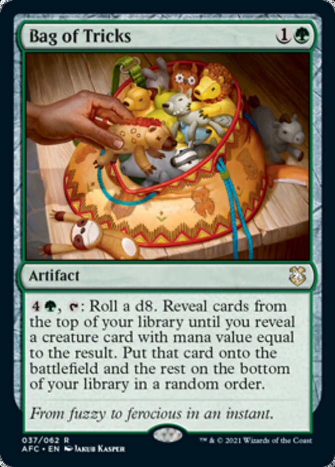 Bag of Tricks [Dungeons & Dragons: Adventures in the Forgotten Realms Commander] | Eastridge Sports Cards & Games
