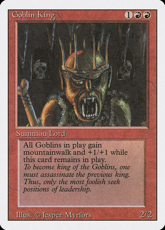 Goblin King [Revised Edition] | Eastridge Sports Cards & Games
