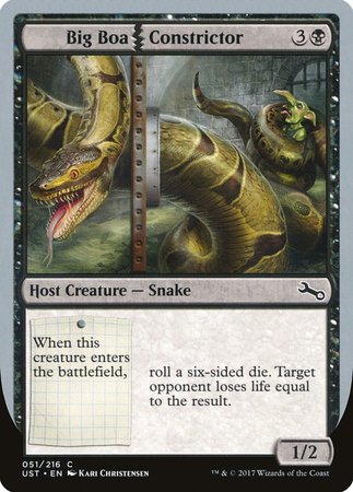 Big Boa Constrictor [Unstable] | Eastridge Sports Cards & Games