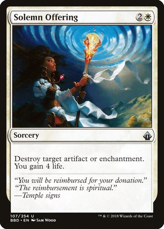 Solemn Offering [Battlebond] | Eastridge Sports Cards & Games