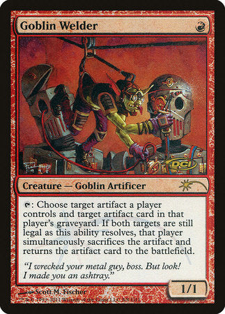 Goblin Welder [Judge Gift Cards 2011] | Eastridge Sports Cards & Games