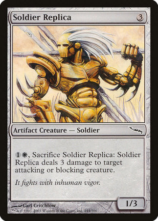 Soldier Replica [Mirrodin] | Eastridge Sports Cards & Games