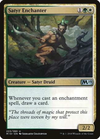 Satyr Enchanter [Core Set 2019] | Eastridge Sports Cards & Games