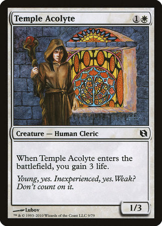 Temple Acolyte [Duel Decks: Elspeth vs. Tezzeret] | Eastridge Sports Cards & Games