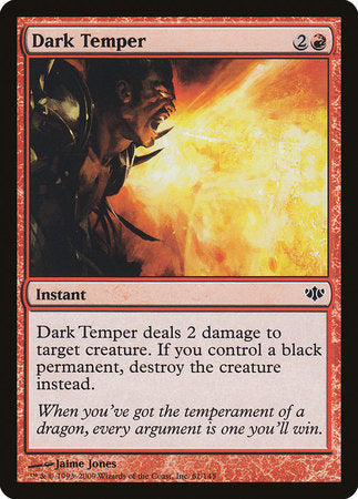 Dark Temper [Conflux] | Eastridge Sports Cards & Games