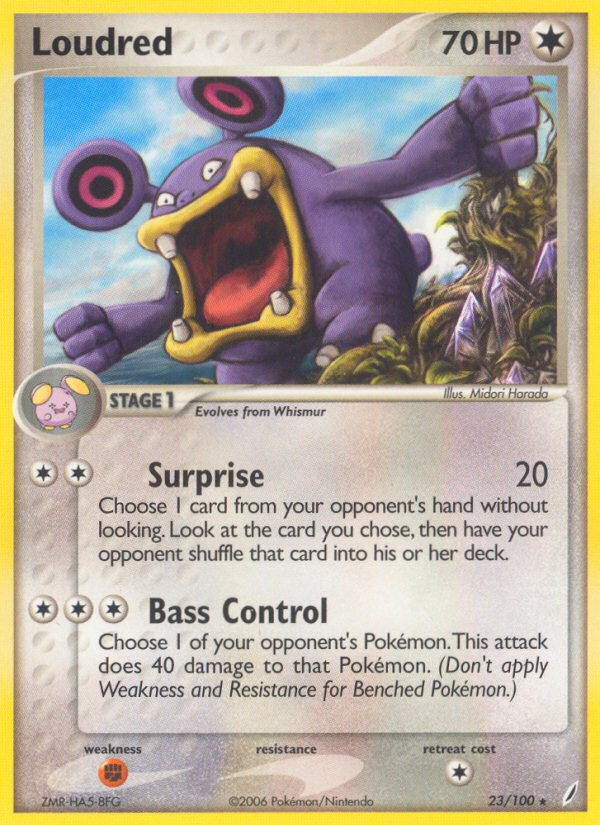 Loudred (23/100) [EX: Crystal Guardians] | Eastridge Sports Cards & Games