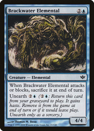 Brackwater Elemental [Conflux] | Eastridge Sports Cards & Games