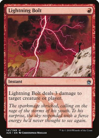 Lightning Bolt [Masters 25] | Eastridge Sports Cards & Games