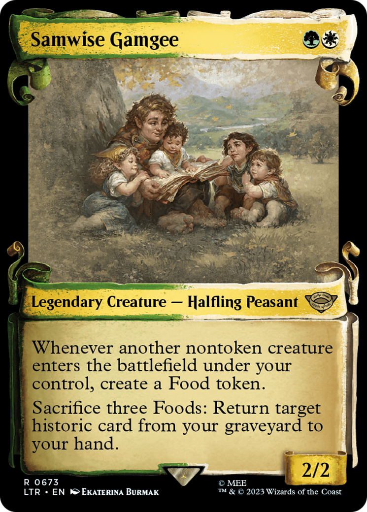 Samwise Gamgee [The Lord of the Rings: Tales of Middle-Earth Showcase Scrolls] | Eastridge Sports Cards & Games