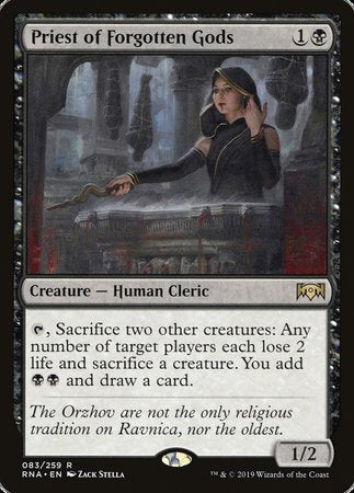 Priest of Forgotten Gods [Ravnica Allegiance] | Eastridge Sports Cards & Games