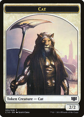 Angel // Cat Double-sided Token [Commander 2014 Tokens] | Eastridge Sports Cards & Games