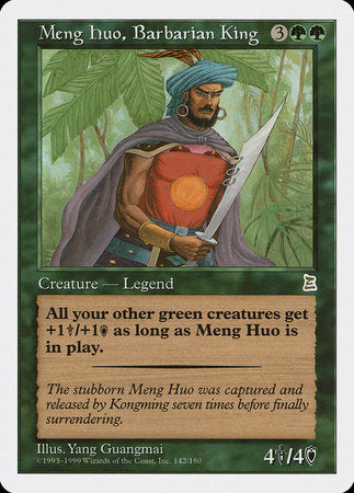 Meng Huo, Barbarian King [Portal Three Kingdoms] | Eastridge Sports Cards & Games