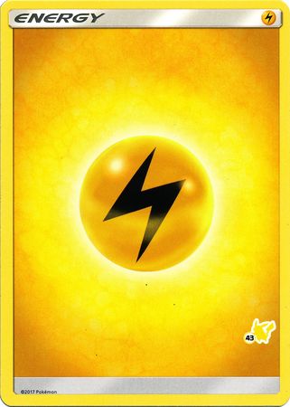 Lightning Energy (Pikachu Stamp #43) [Battle Academy 2020] | Eastridge Sports Cards & Games