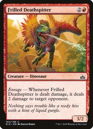 Frilled Deathspitter [Rivals of Ixalan] | Eastridge Sports Cards & Games