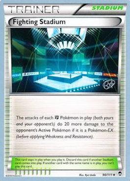 Fighting Stadium (90/111) (The Flying Hammer - Rowan Stavenow) [World Championships 2015] | Eastridge Sports Cards & Games