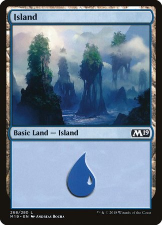 Island (268) [Core Set 2019] | Eastridge Sports Cards & Games