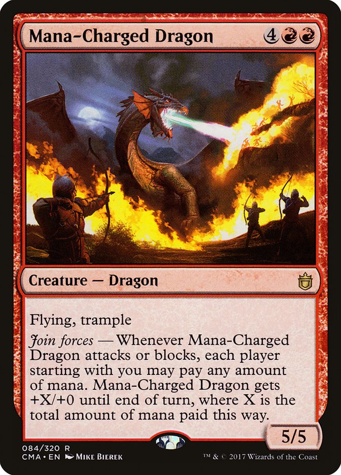 Mana-Charged Dragon [Commander Anthology] | Eastridge Sports Cards & Games