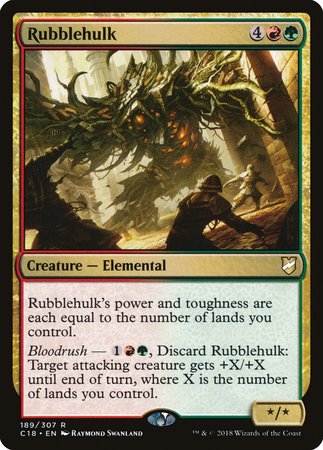 Rubblehulk [Commander 2018] | Eastridge Sports Cards & Games