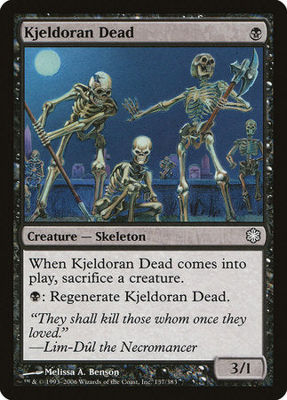 Kjeldoran Dead [Coldsnap Theme Decks] | Eastridge Sports Cards & Games