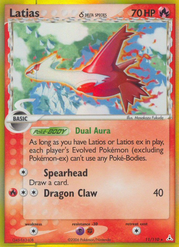 Latias (11/110) (Delta Species) [EX: Holon Phantoms] | Eastridge Sports Cards & Games