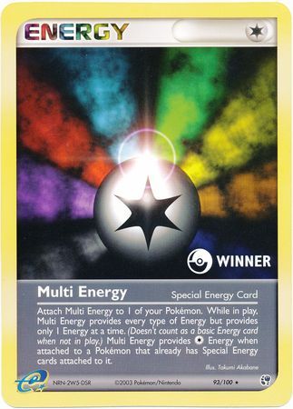 Multi Energy (93/100) (Winner League Promo) [EX: Sandstorm] | Eastridge Sports Cards & Games