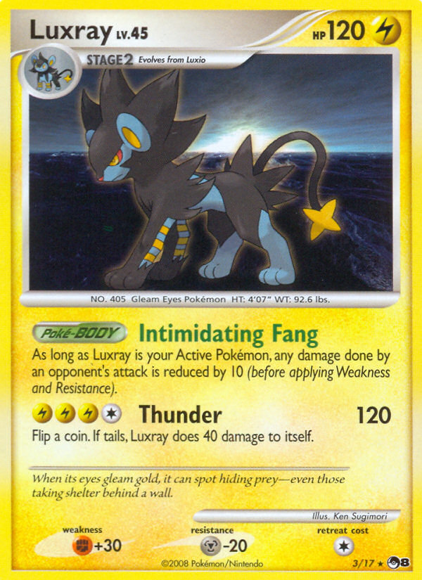 Luxray (3/17) [POP Series 8] | Eastridge Sports Cards & Games