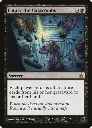 Empty the Catacombs [Ravnica: City of Guilds] | Eastridge Sports Cards & Games