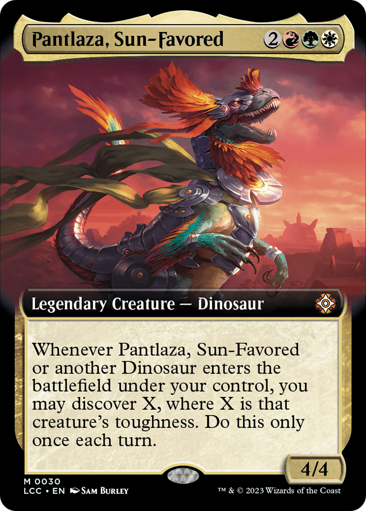 Pantlaza, Sun-Favored (Extended Art) [The Lost Caverns of Ixalan Commander] | Eastridge Sports Cards & Games