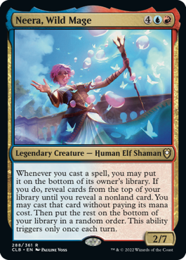 Neera, Wild Mage [Commander Legends: Battle for Baldur's Gate] | Eastridge Sports Cards & Games