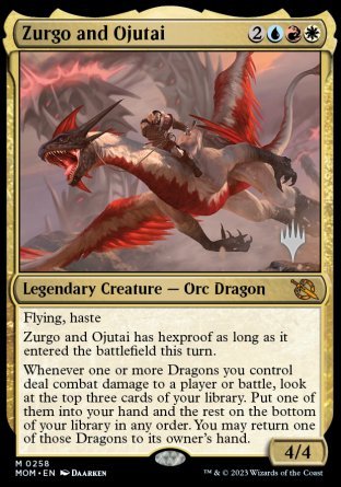 Zurgo and Ojutai (Promo Pack) [March of the Machine Promos] | Eastridge Sports Cards & Games