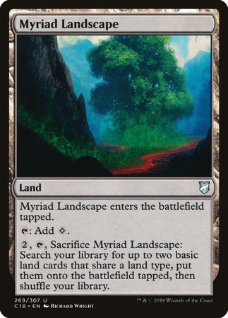 Myriad Landscape [Commander 2018] | Eastridge Sports Cards & Games