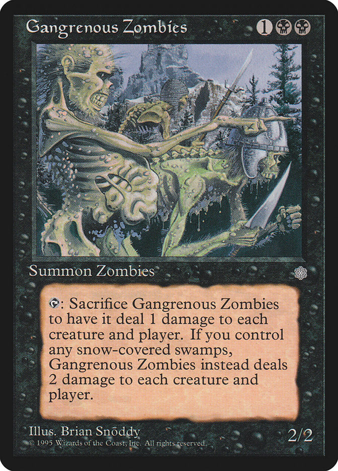 Gangrenous Zombies [Ice Age] | Eastridge Sports Cards & Games