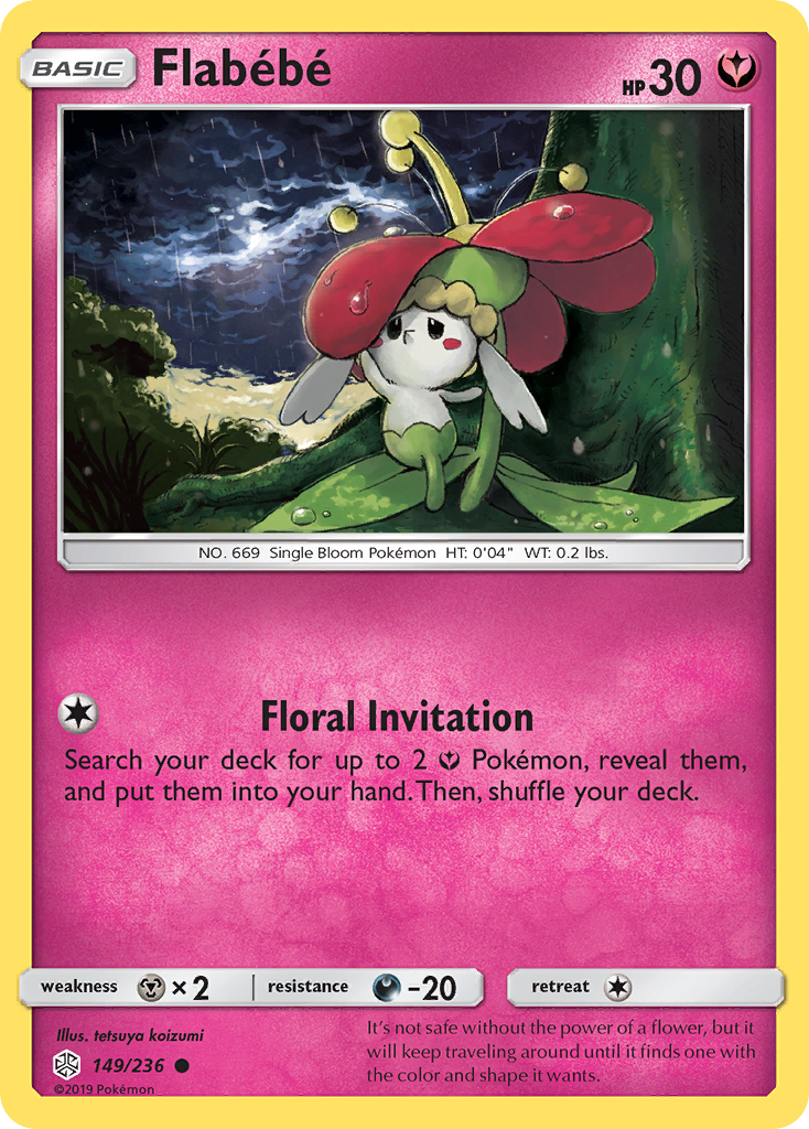 Flabebe (149/236) [Sun & Moon: Cosmic Eclipse] | Eastridge Sports Cards & Games