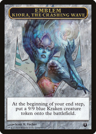 Emblem - Kiora, the Crashing Wave [Born of the Gods Tokens] | Eastridge Sports Cards & Games