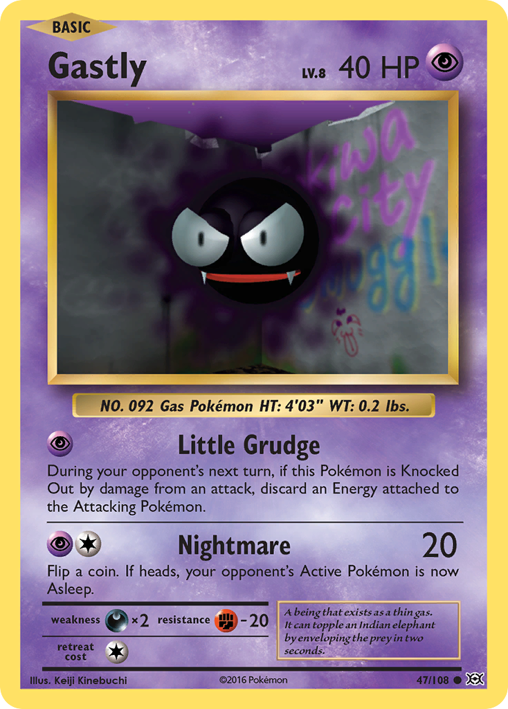 Gastly (47/108) [XY: Evolutions] | Eastridge Sports Cards & Games