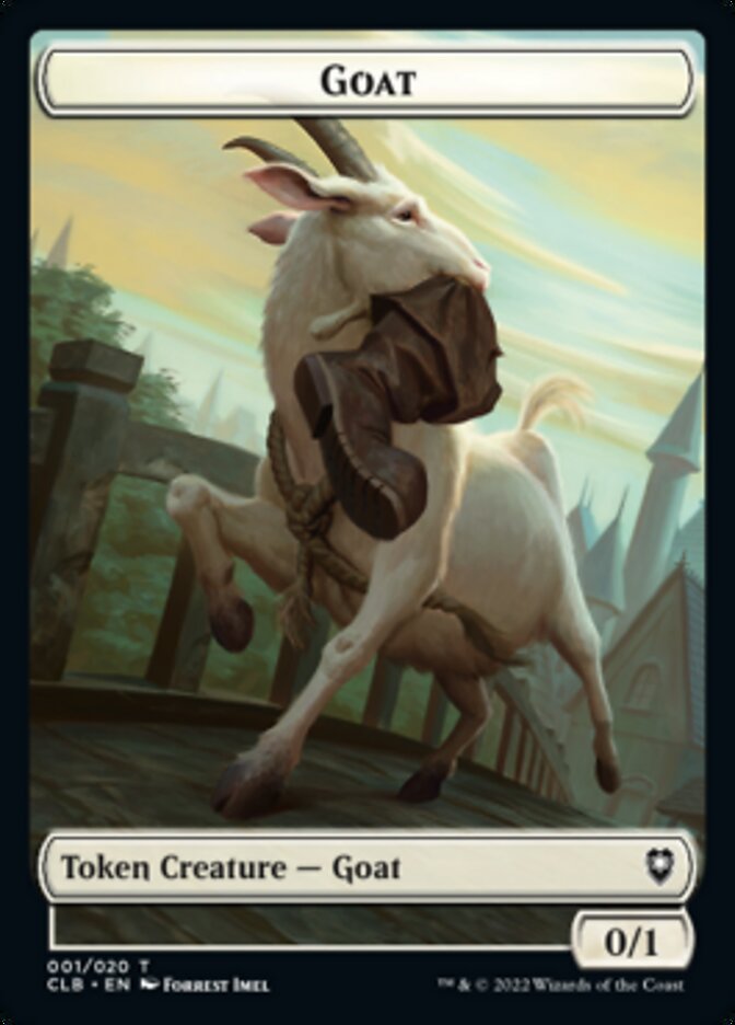 Goat Token [Commander Legends: Battle for Baldur's Gate Tokens] | Eastridge Sports Cards & Games