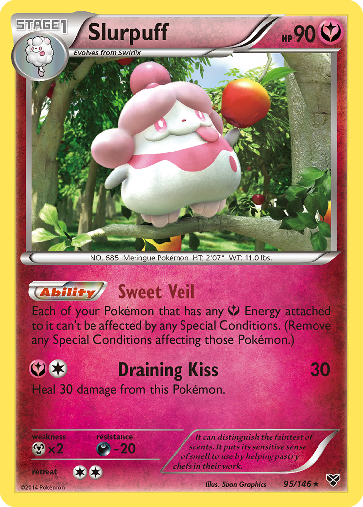 Slurpuff (95/146) [XY: Base Set] | Eastridge Sports Cards & Games