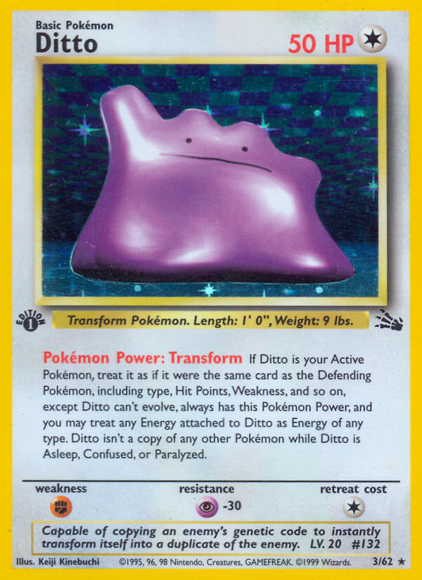 Ditto (3/62) [Fossil 1st Edition] | Eastridge Sports Cards & Games