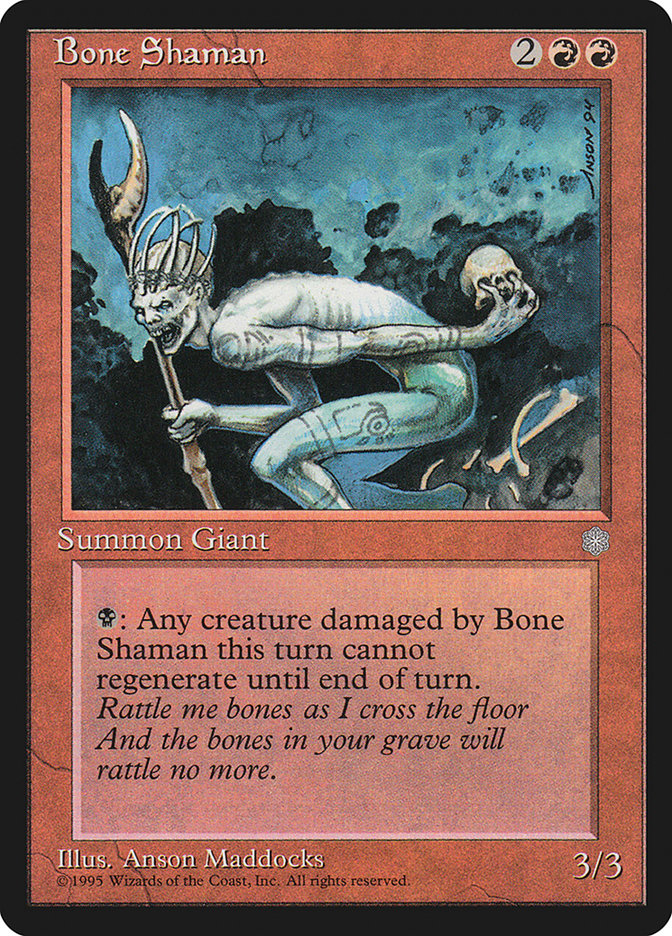 Bone Shaman [Ice Age] | Eastridge Sports Cards & Games