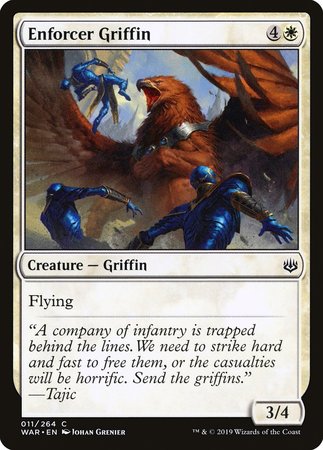 Enforcer Griffin [War of the Spark] | Eastridge Sports Cards & Games