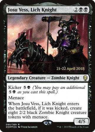 Josu Vess, Lich Knight [Dominaria Promos] | Eastridge Sports Cards & Games