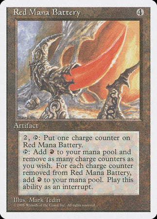 Red Mana Battery [Fourth Edition] | Eastridge Sports Cards & Games