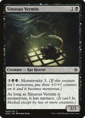 Sinuous Vermin [Conspiracy: Take the Crown] | Eastridge Sports Cards & Games