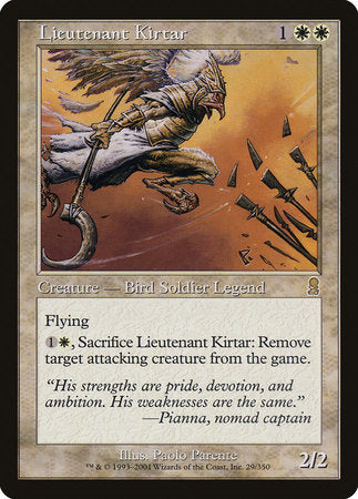 Lieutenant Kirtar [Odyssey] | Eastridge Sports Cards & Games